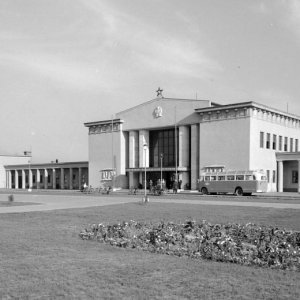 Székesfehérvár, vasútállomás- 1955 (Forrás: Fortepan)
